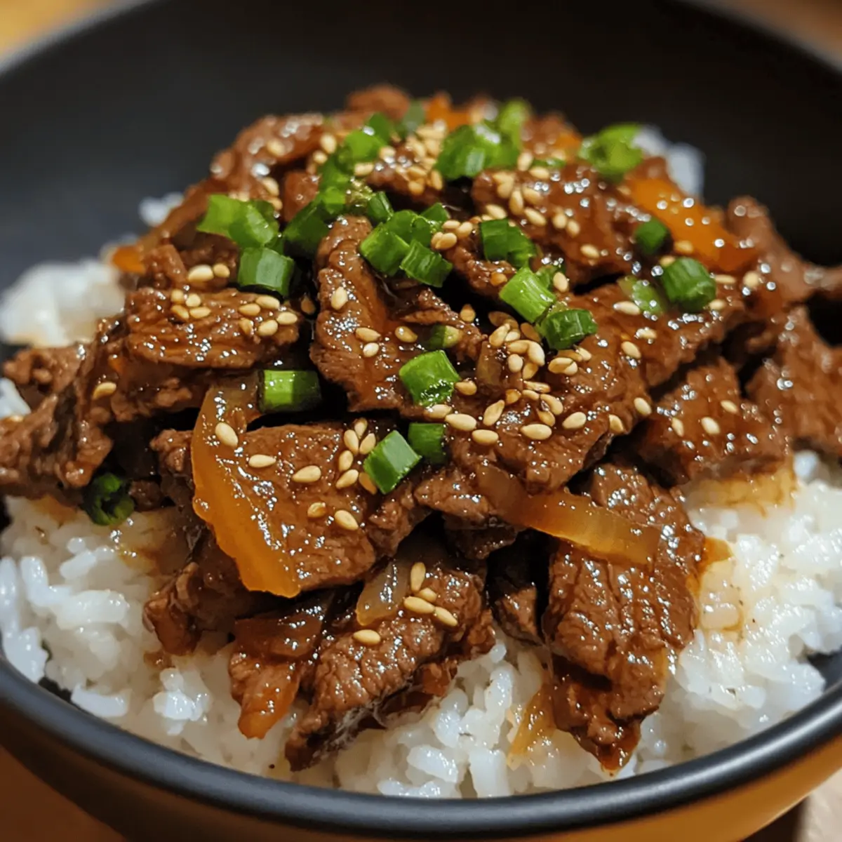 Beef Bulgogi with Rice