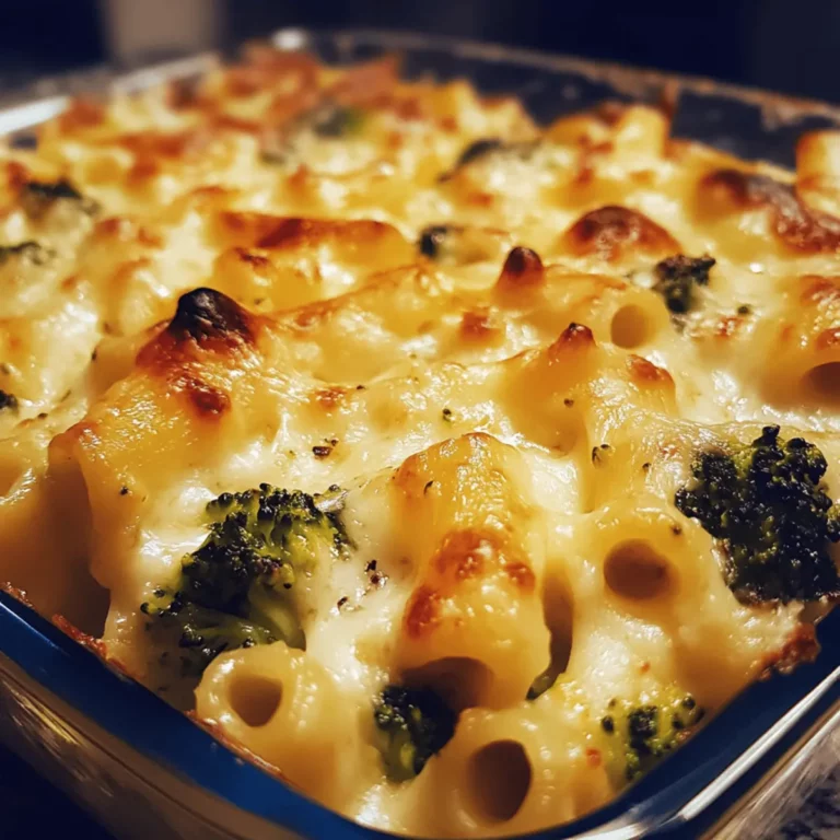 Broccoli & Cheddar Pasta Bake