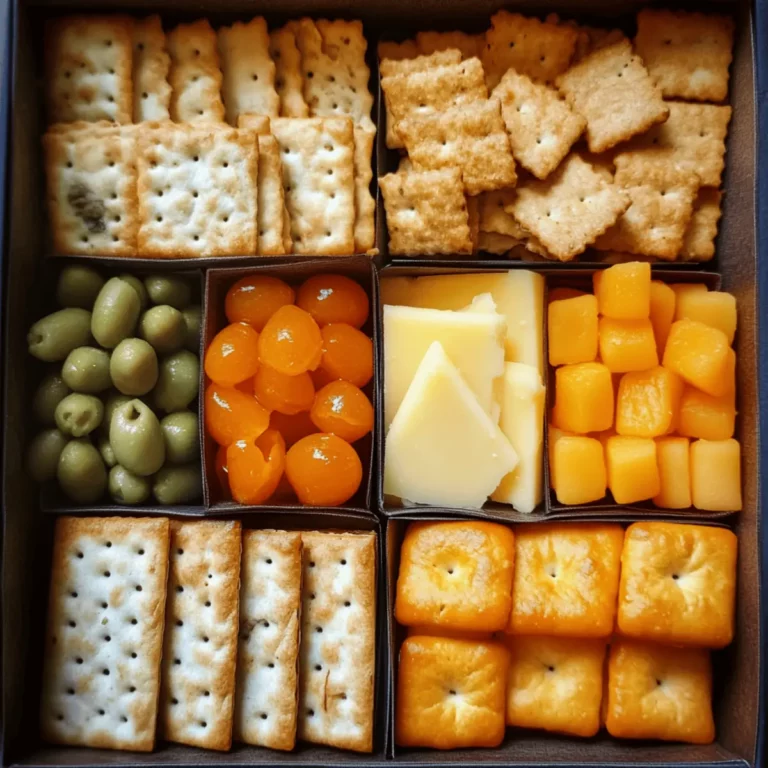 Cheese & Crackers Snack Box