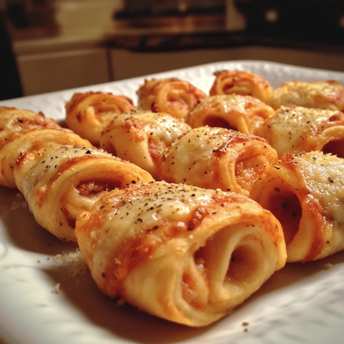 Cheesy Pizza Rolls