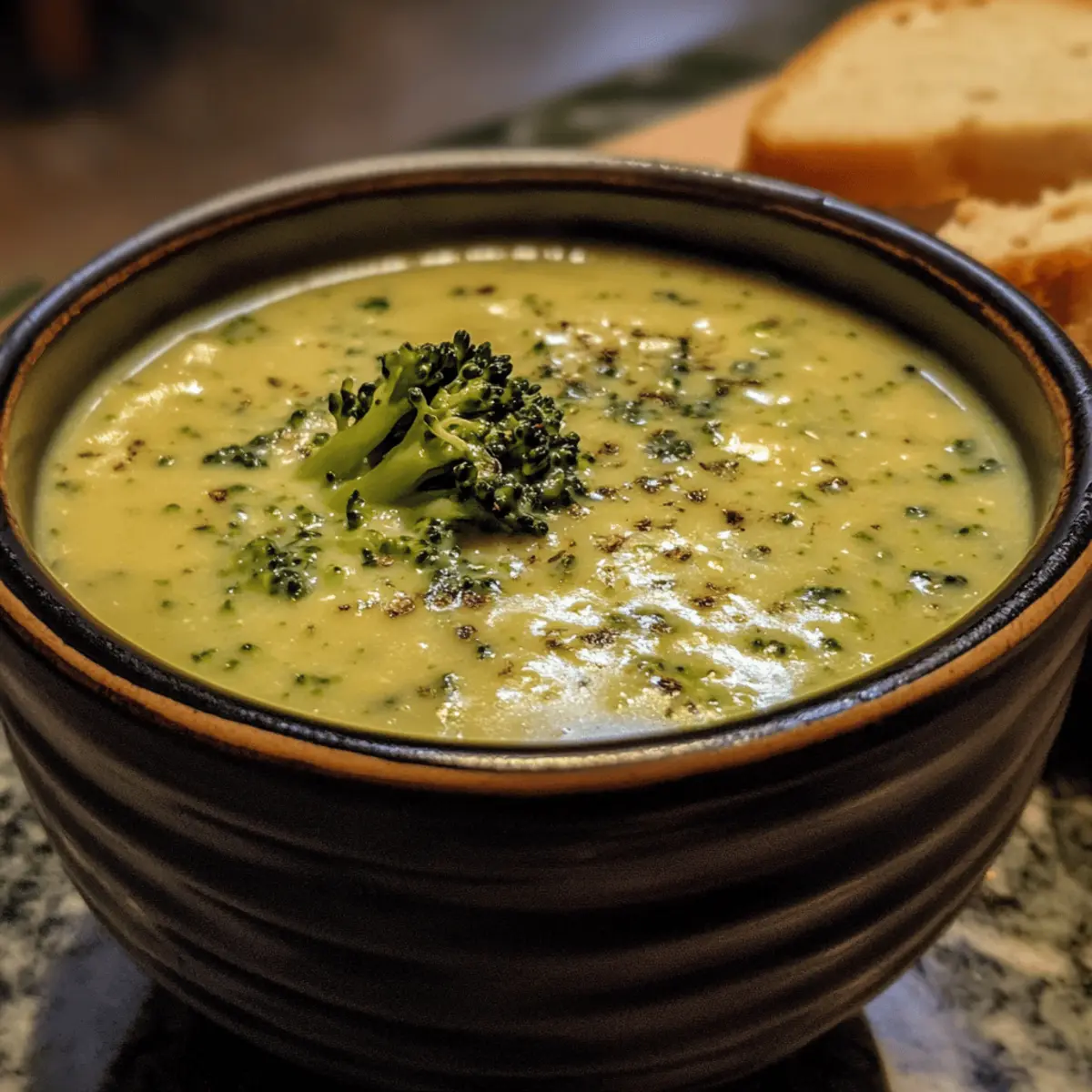 Creamy Broccoli Cheddar Soup