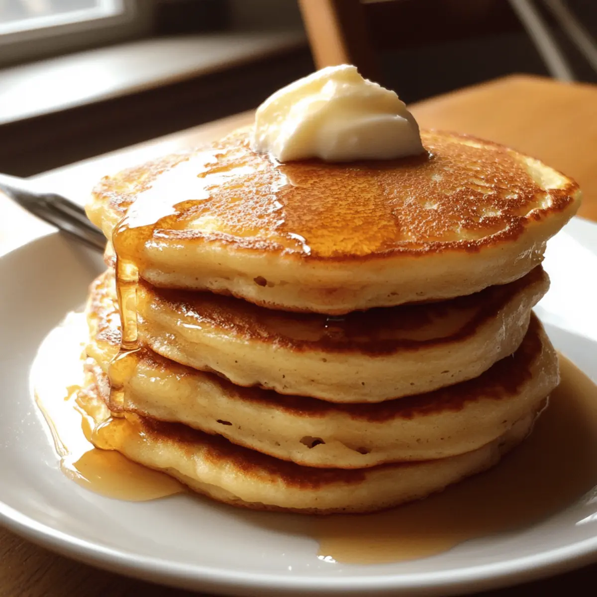 Fluffy Buttermilk Pancakes