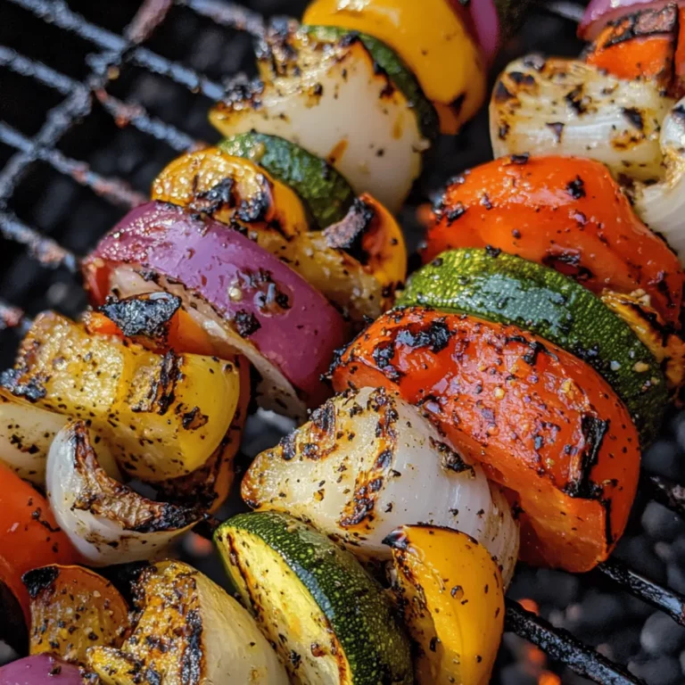 Grilled Vegetable Skewers