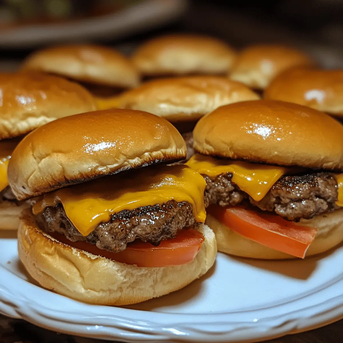 Mini Cheeseburger Sliders