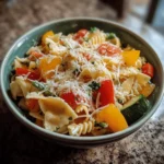 Pasta Salad with Veggies & Cheese