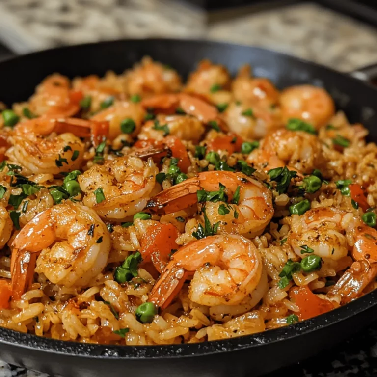 Spicy Cajun Shrimp Rice Skillet