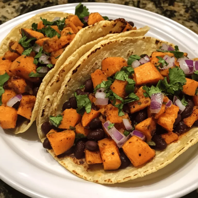 Sweet Potato & Black Bean Tacos