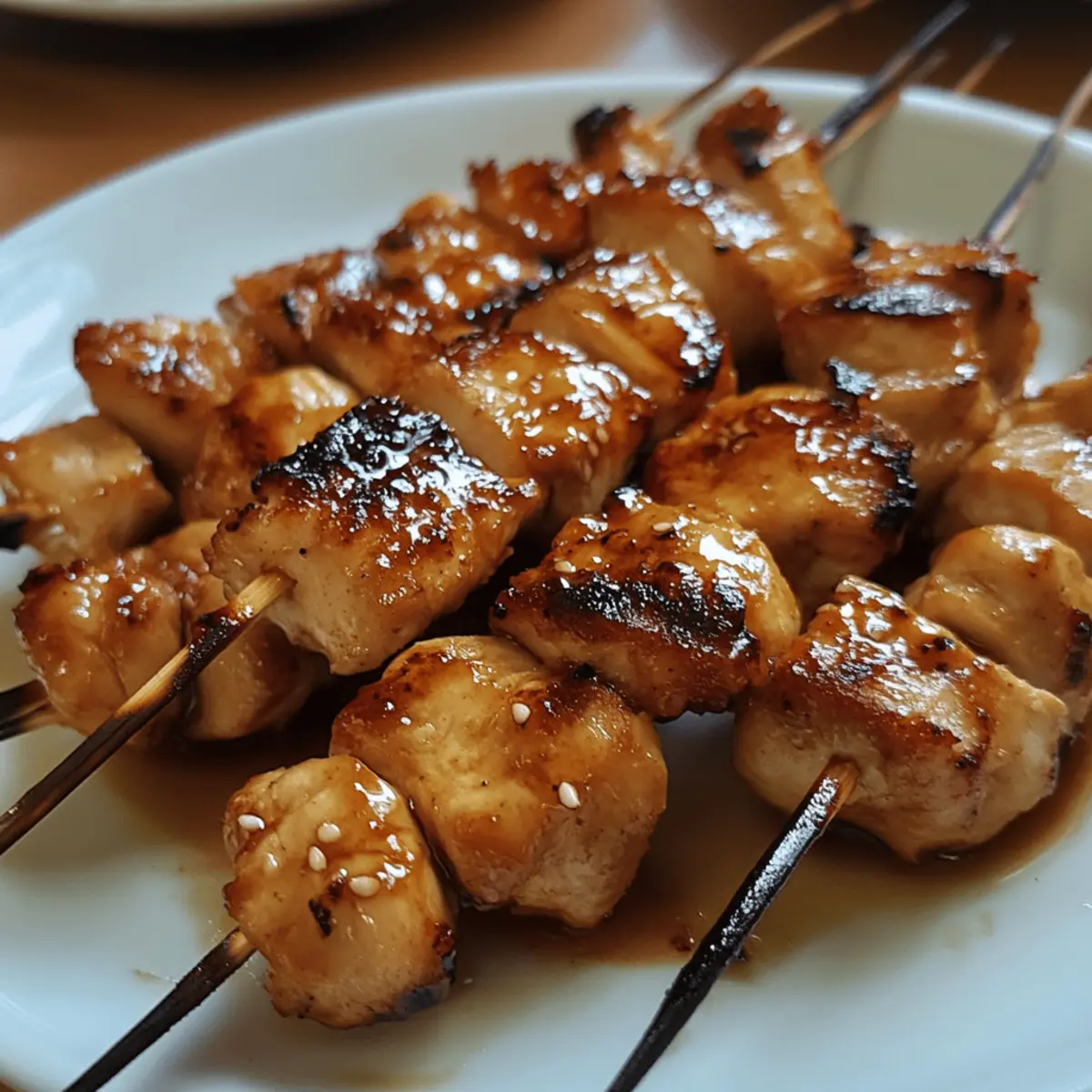 Teriyaki Chicken Skewers