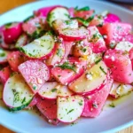Watermelon Radish Salad