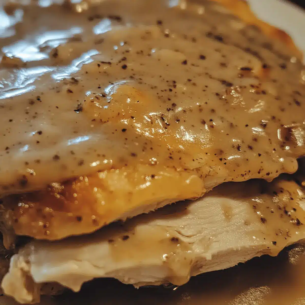 Slow Cooker Turkey Meat with Gravy