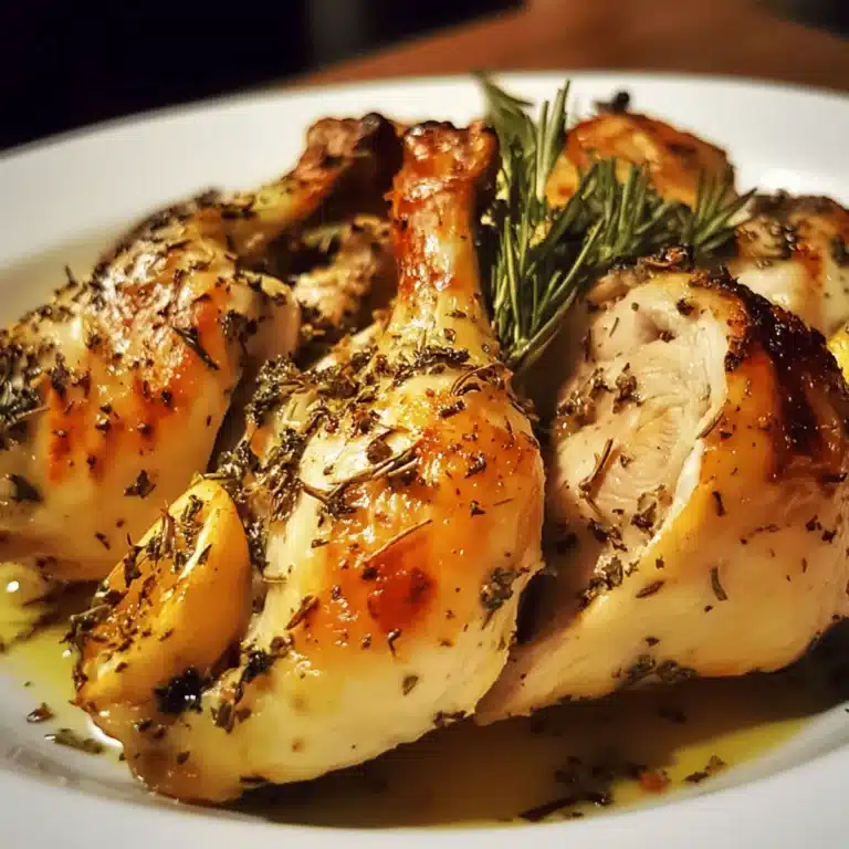 Perfect Herb-Roasted Spatchcock Chicken