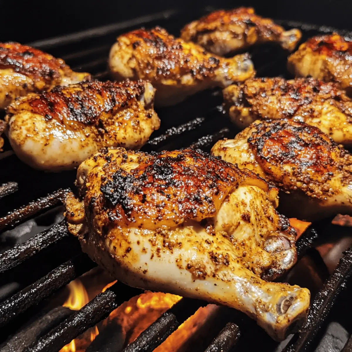 BBQ Spiced Chicken Halves