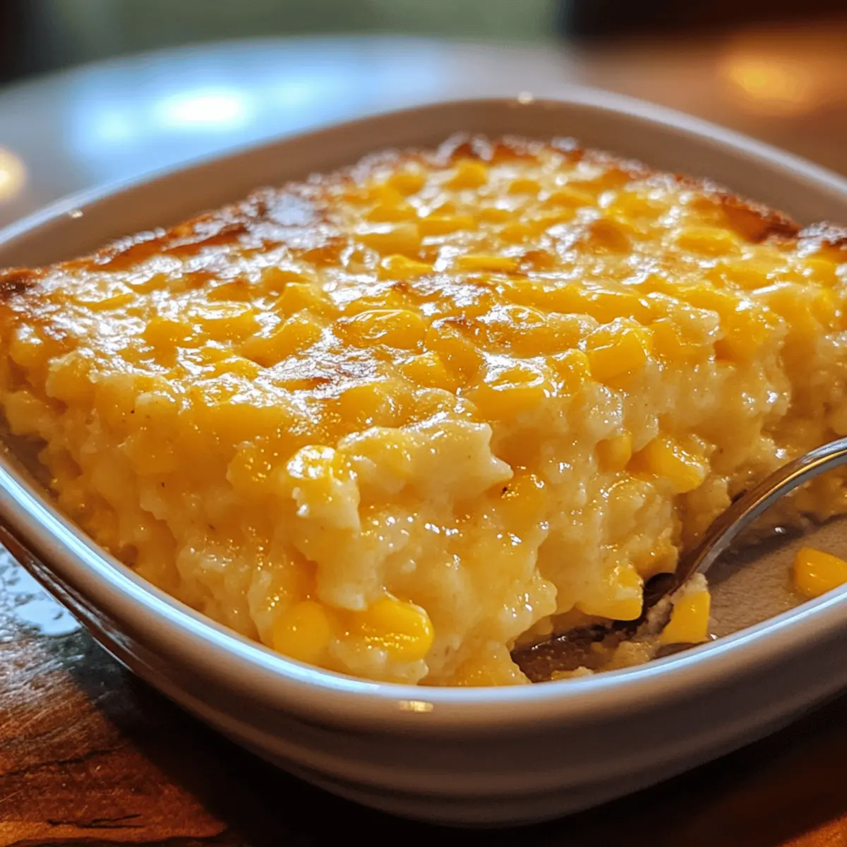 Southern-Style Corn Pudding Casserole