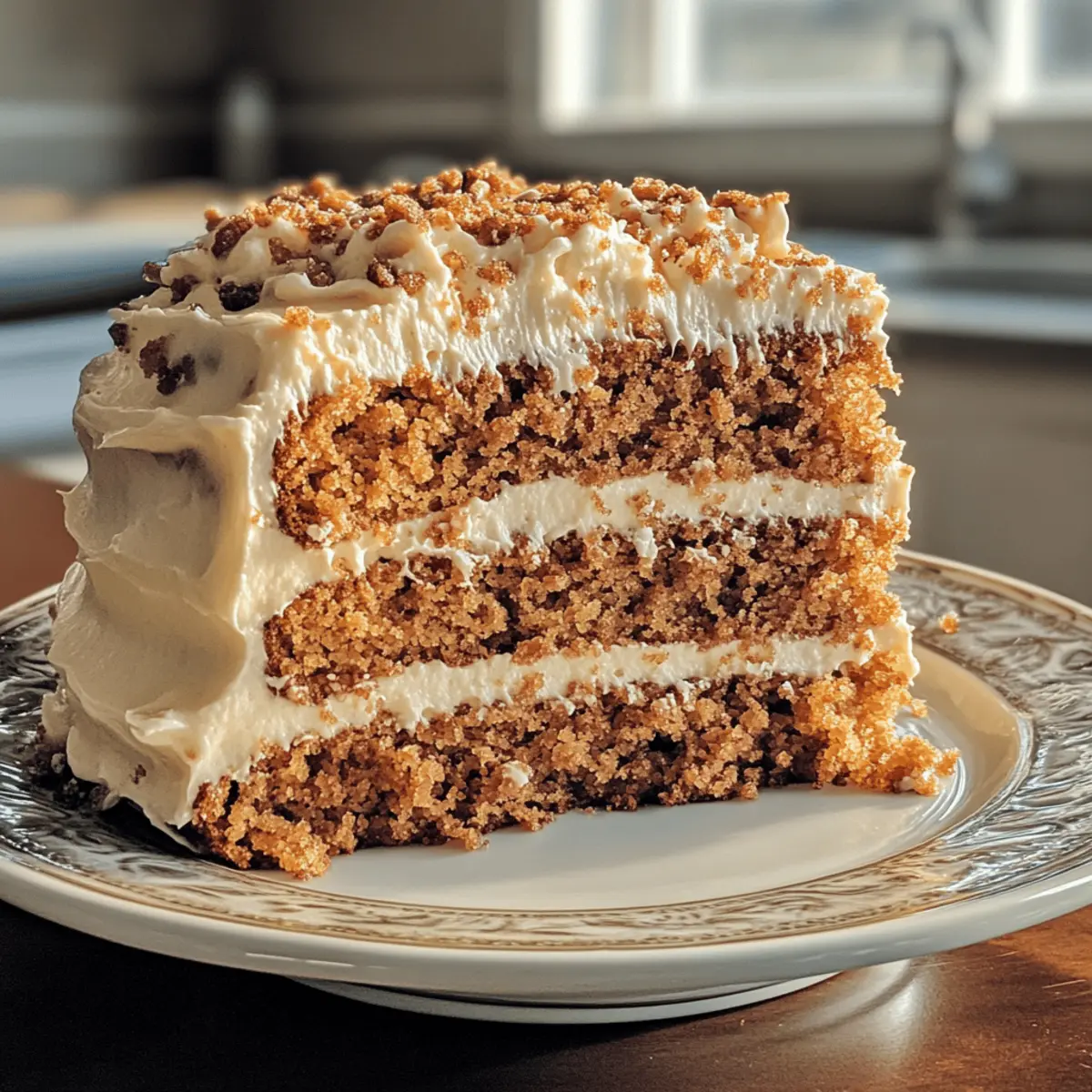 Carrot Cake with Brown Butter Cream Cheese Frosting
