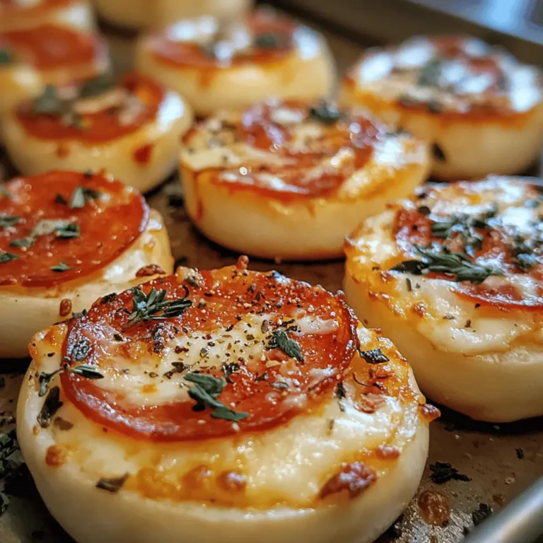 Mini Pizza Bagel Bites