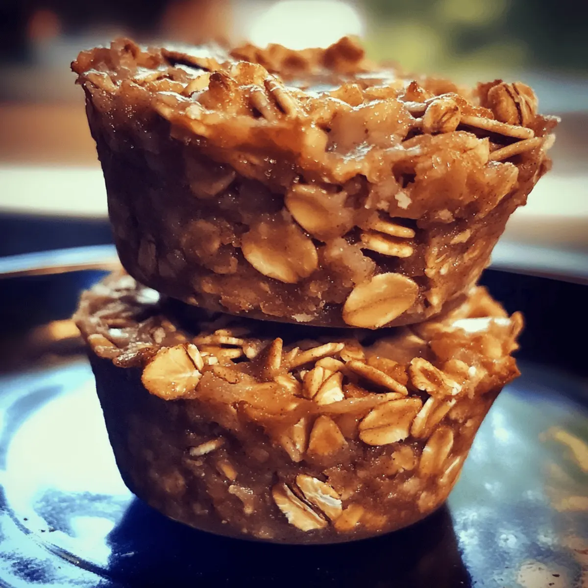 Apple Cinnamon Baked Oatmeal Cups