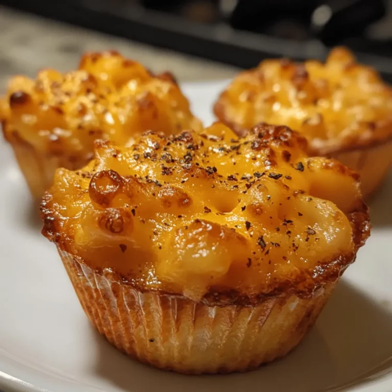 Mini Mac & Cheese Muffins