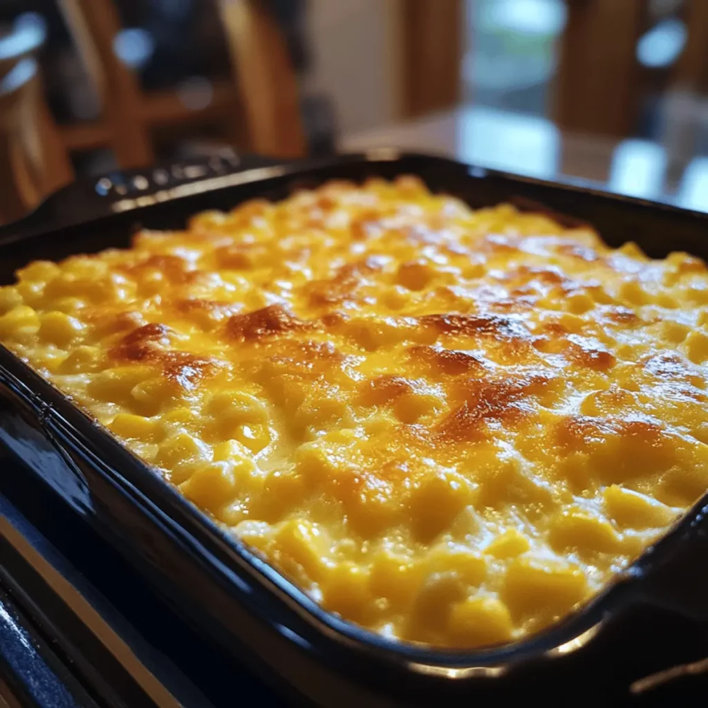 Corn Casserole (Corn Pudding)