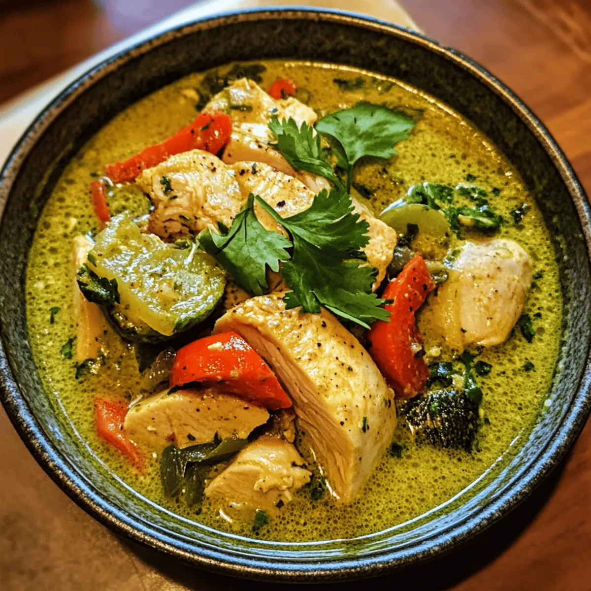 Thai Green Turkey Curry