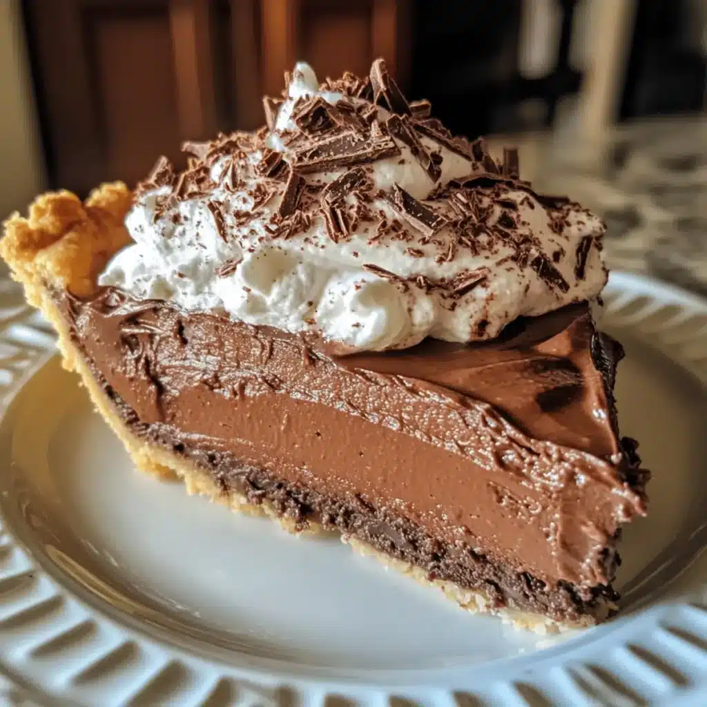 French Silk Chocolate Pie