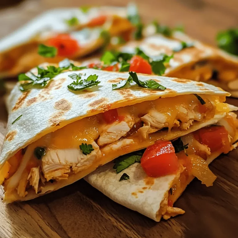 Crispy Baked Chicken Quesadillas
