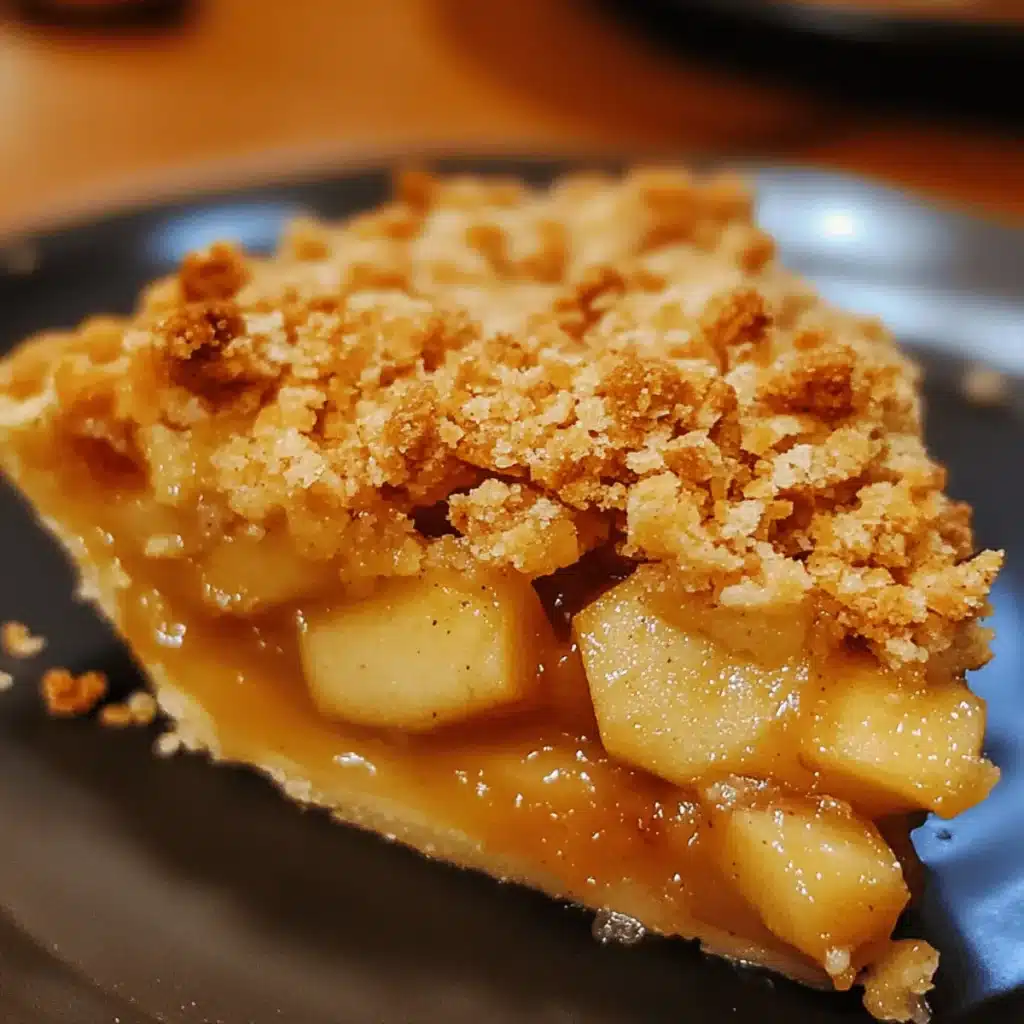 Dutch Apple Pie with Crumble Topping