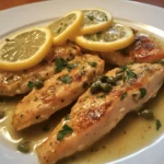 Turkey Piccata with Lemon Caper Sauce