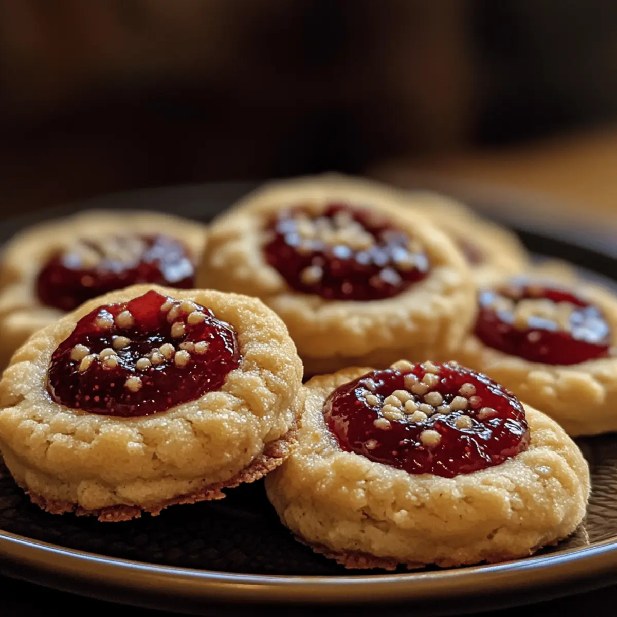 Thumbprint Cookies with Jam