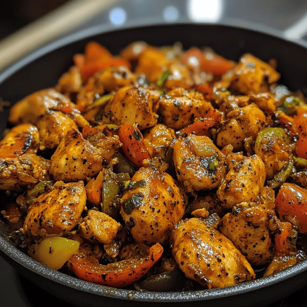 Indian-Inspired Kali Mirch Black Pepper Chicken