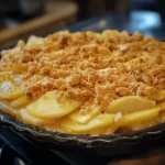 Dutch Apple Pie with Crumble Topping