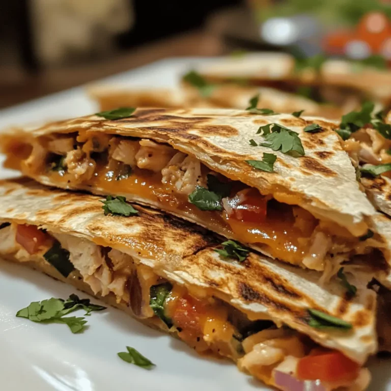 Cheesy Turkey & Veggie Quesadillas