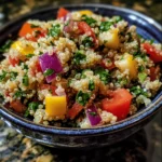 Mediterranean Quinoa Salad with a Lemon-Herb Vinaigrette
