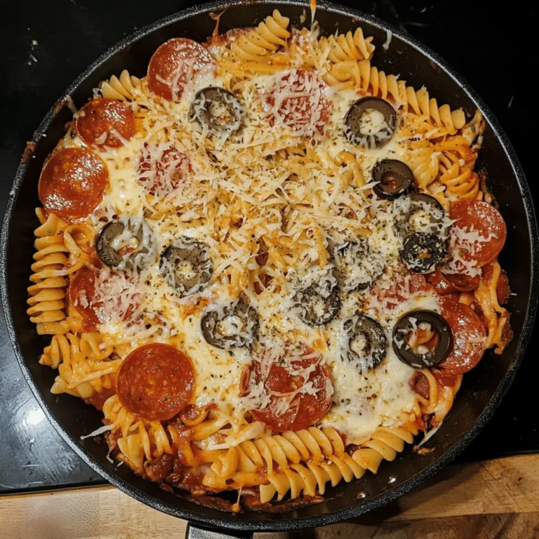 Deconstructed Pizza Pasta Skillet