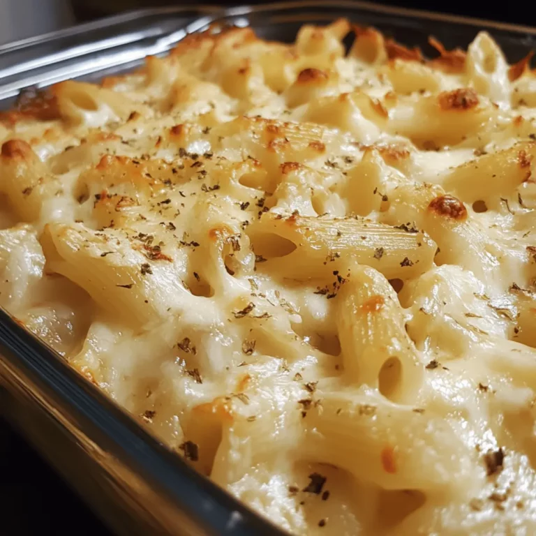 Creamy French Onion Pasta Bake