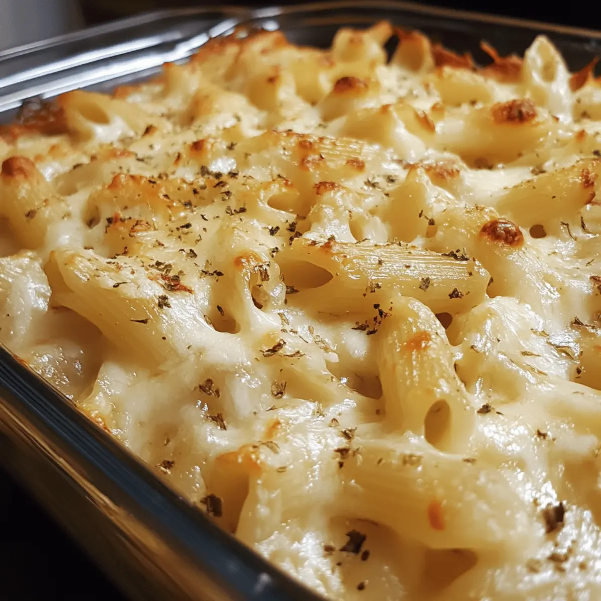 Creamy French Onion Pasta Bake