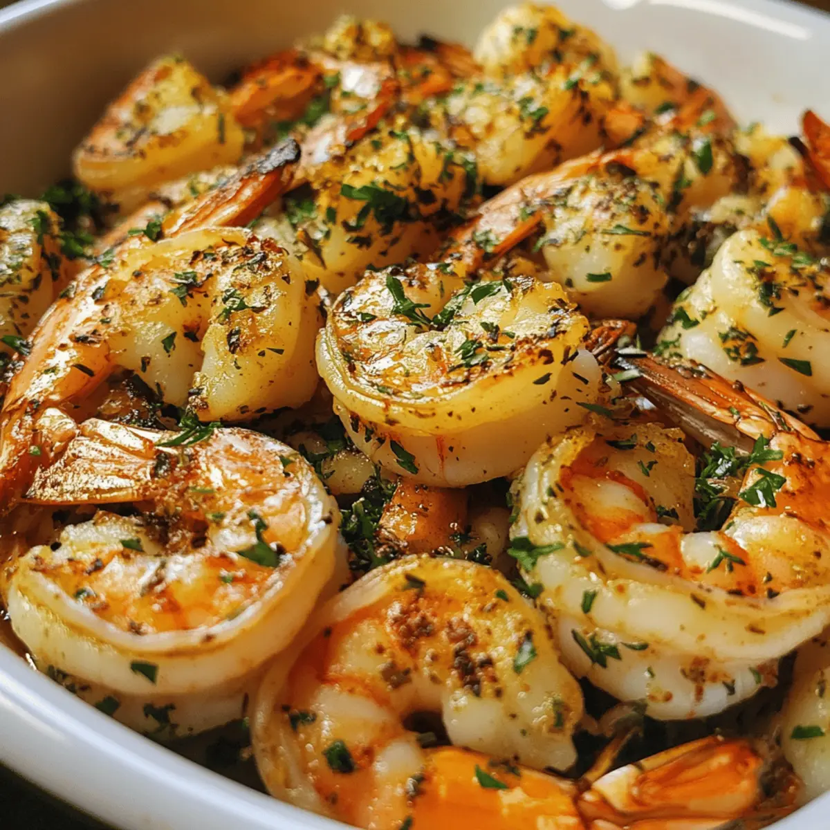 Garlic Herb Roasted Shrimp