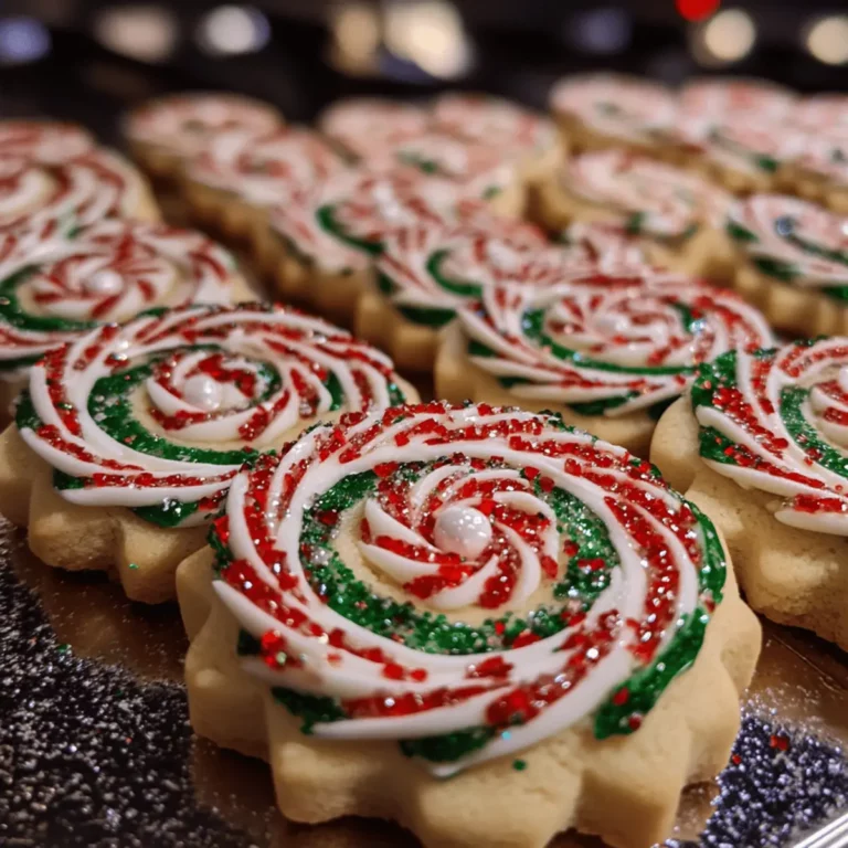 Christmas Pinwheel Cookies
