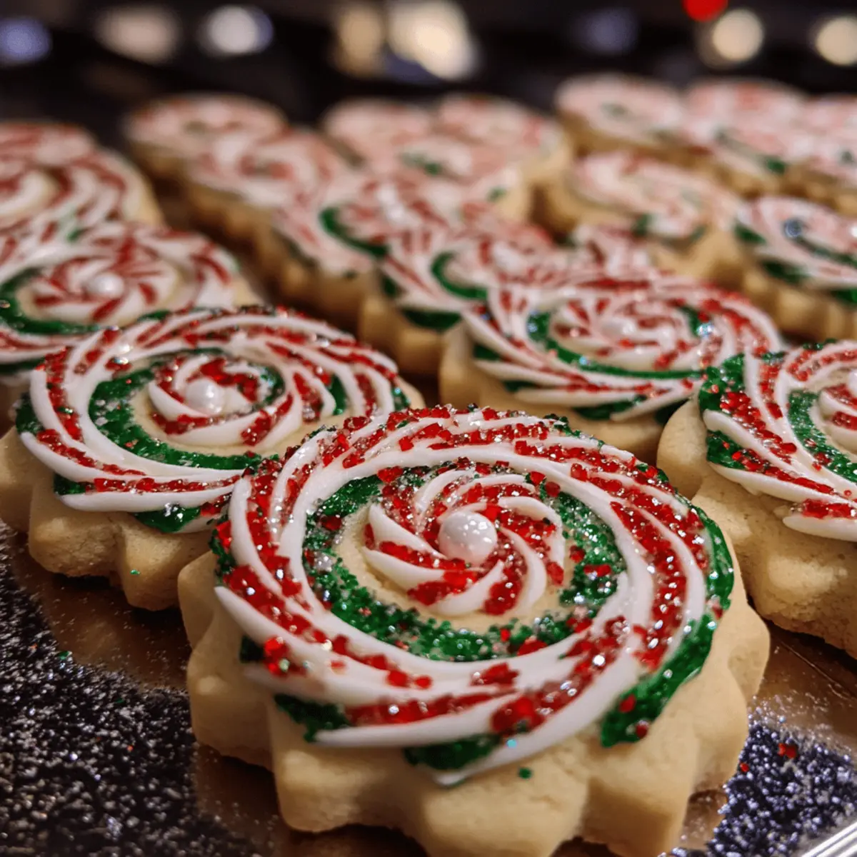 Christmas Pinwheel Cookies