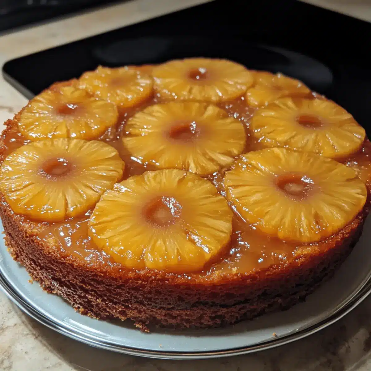 Pineapple Upside-Down Cake recipe