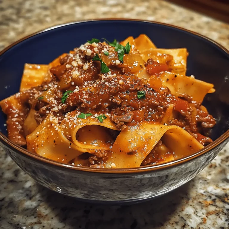 Spicy Harissa Lamb Ragu over Pappardelle recipe