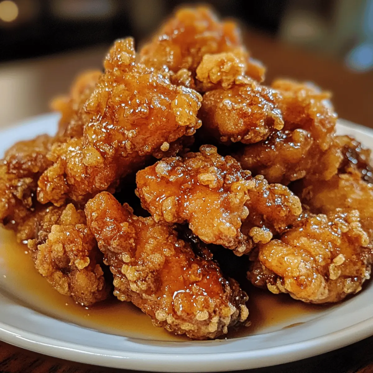 Thai-Style Crispy Honey Chicken