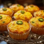 Cheesy Jalapeño Corn Muffins