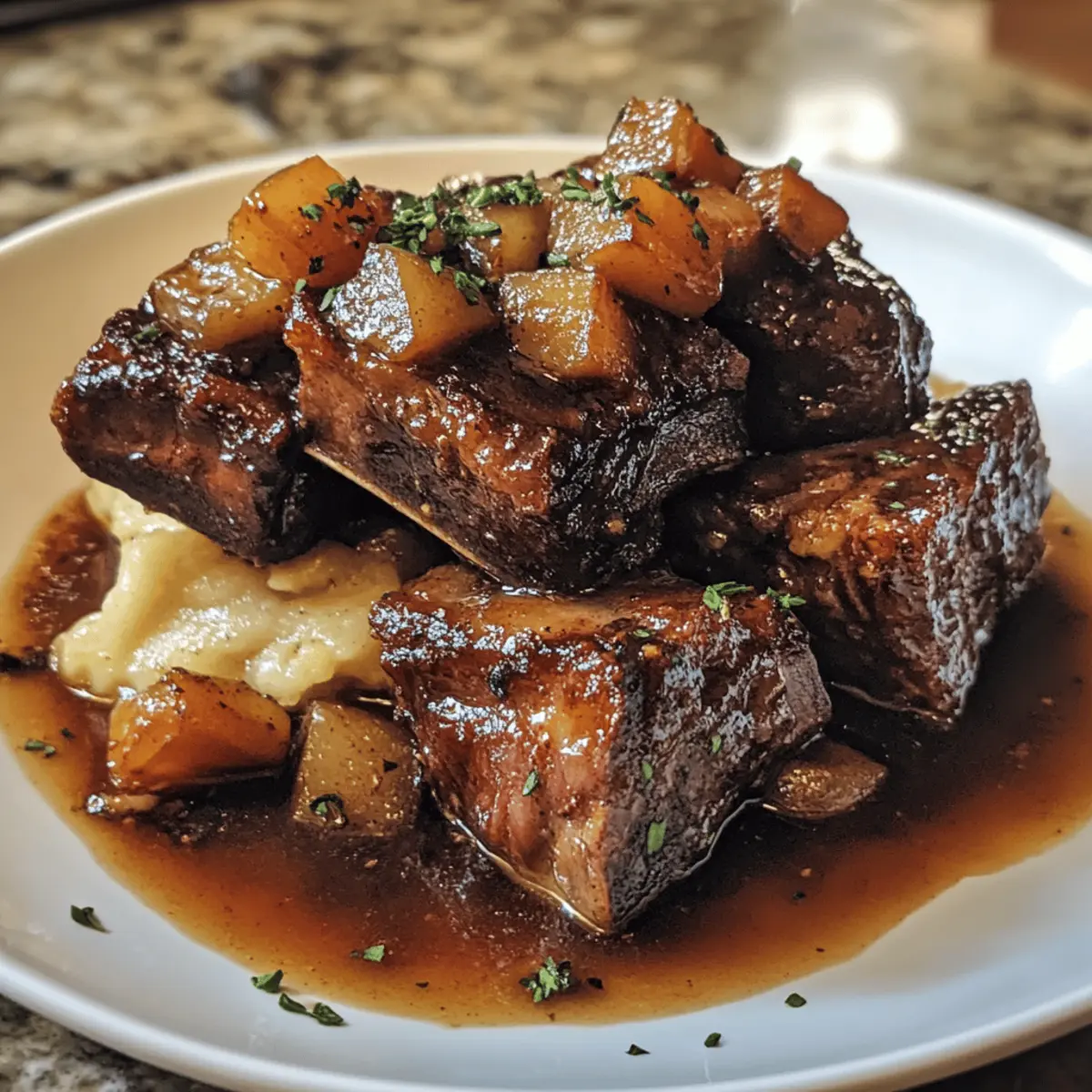 Apple-Cider Braised Short Ribs