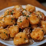 Garlic Parmesan Cauliflower Bites