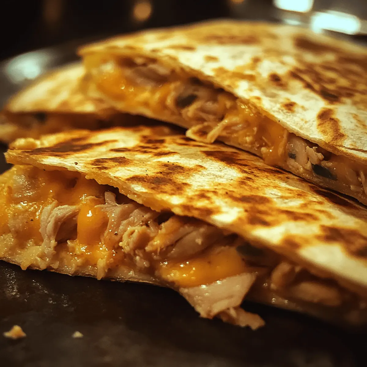 Tuna and Cheese Quesadillas