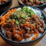 Spicy Beef Bulgogi Bowls