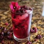 Chilled Hibiscus Berry Tea