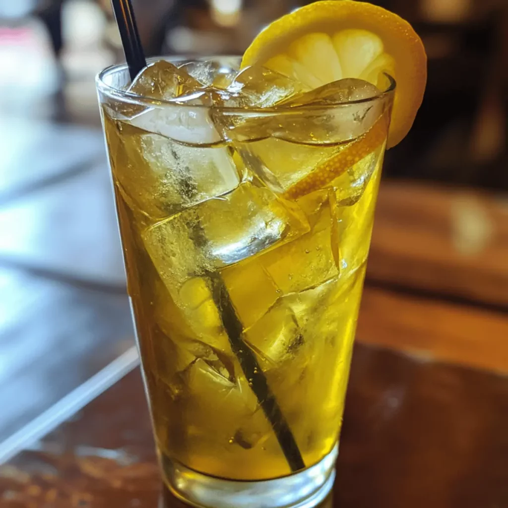 Iced Honey Green Tea Lemonade