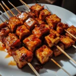 Sweet Chili Tofu Skewers