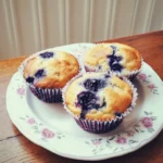Buttery Blueberry Muffins